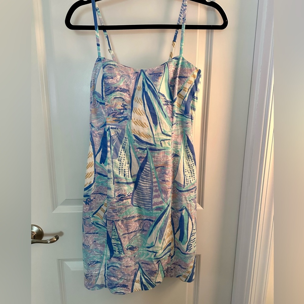 Lily Pulitizer Sailboat Dress Sz4, New Condition